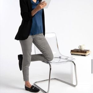 Betabrand Skinny Cigarette Cat Yoga Dress Pants